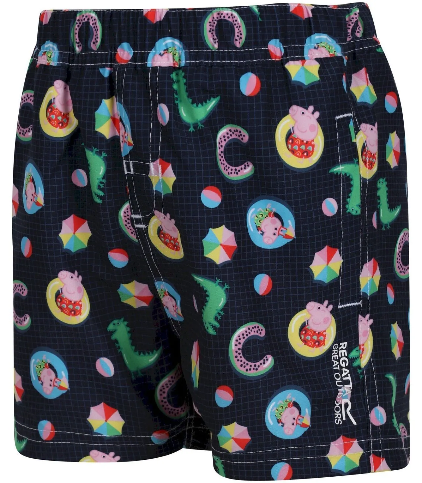 SPLASH - Zwembroek - Marineblauw Kinderen Badkleding