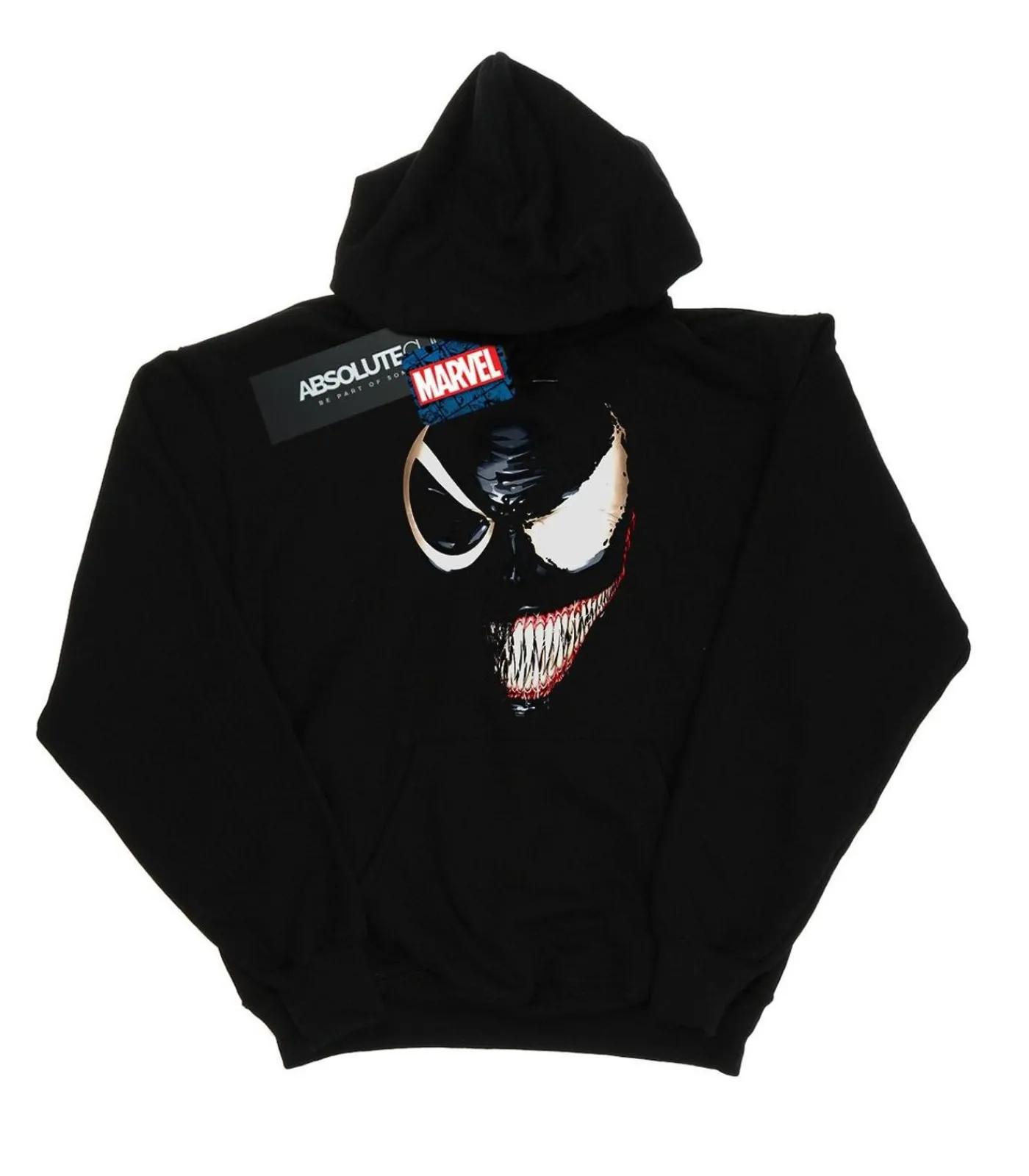 Kinderen Marvel SPLIT FACE - Trui met kap - Zwart