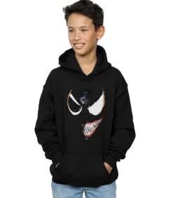 Kinderen Marvel SPLIT FACE - Trui met kap - Zwart