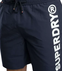 Heren Superdry Sport Graphic 17 Zwemshorts
