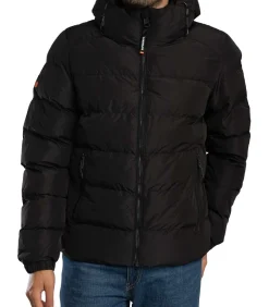 Heren Superdry Sport Puffer Jack Met Capuchon