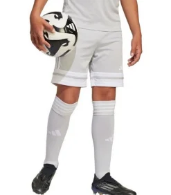 Kinderen Adidas SQUADRA 25 - Korte Broek - Grijs