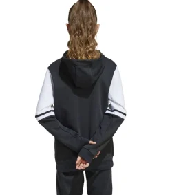 Kinderen Adidas SQUADRA 25 - Trui met kap - Zwart