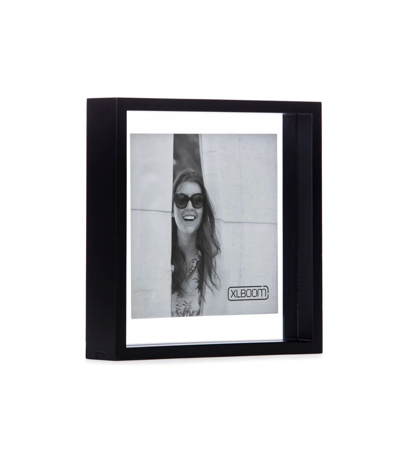 XLBoom SQUARE FLOATING Box 25 x 25 zwart