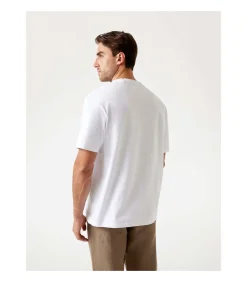 Heren GUESS Ss Cn Patch At Chest Tee