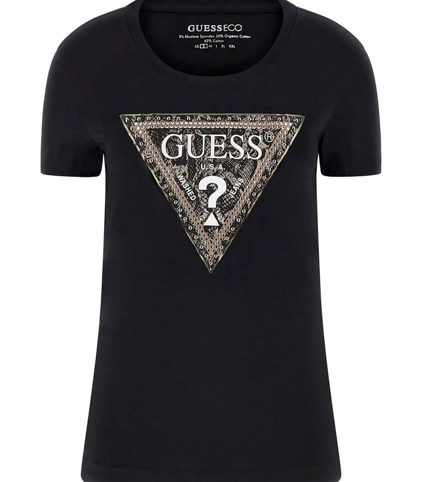 Ss Cn Triangle Python Tee DAMES T-Shirts & Tops