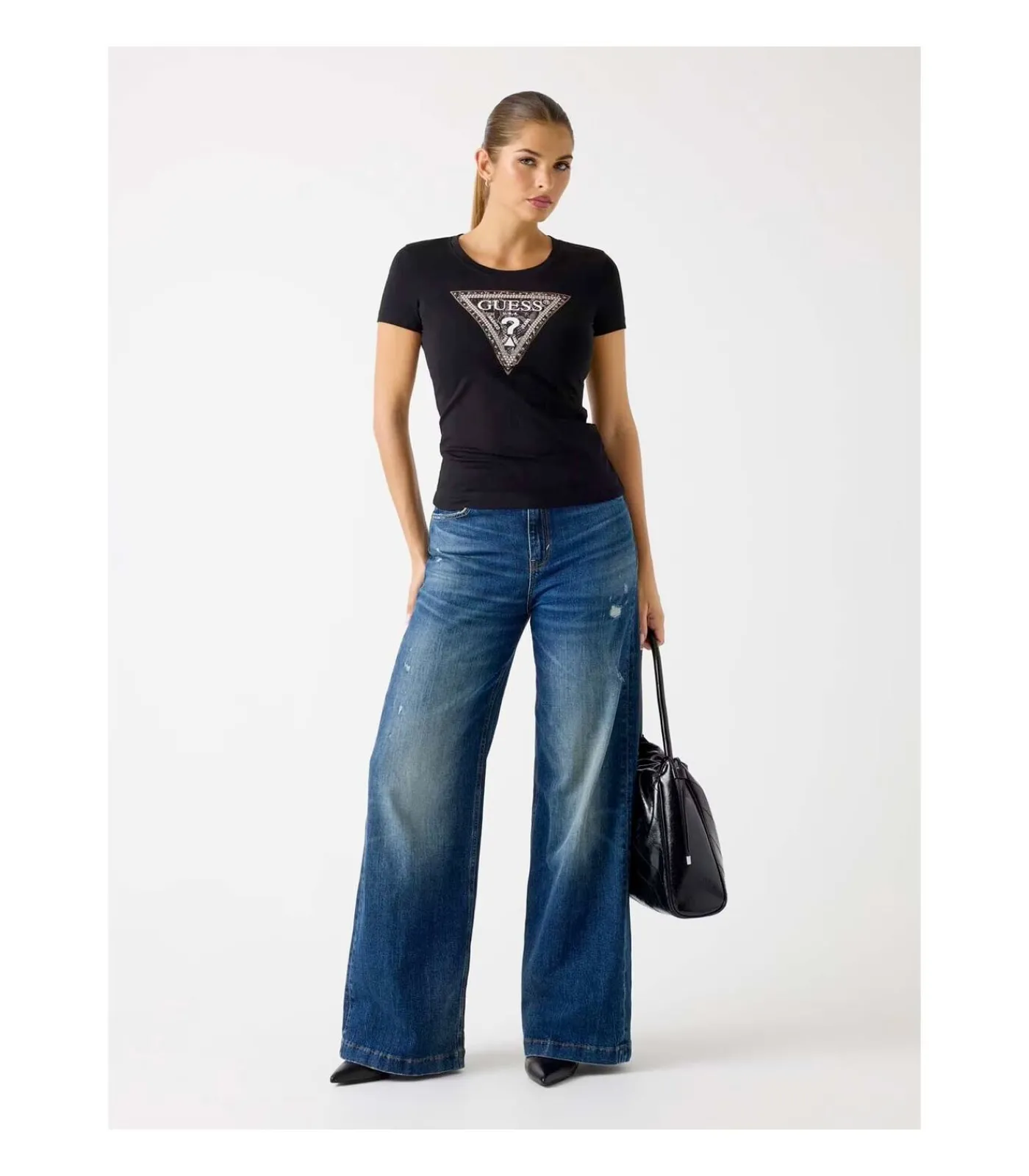 Ss Cn Triangle Python Tee DAMES T-Shirts & Tops