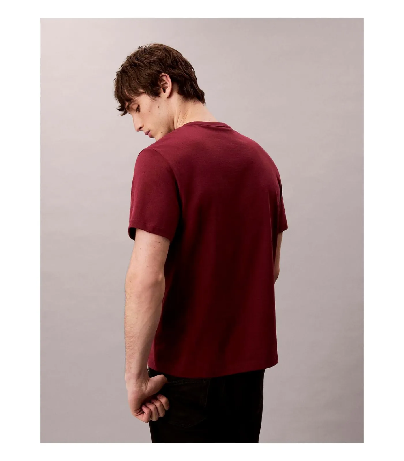 Ss Easy Monogram Tee Heren T-Shirts & Polo's