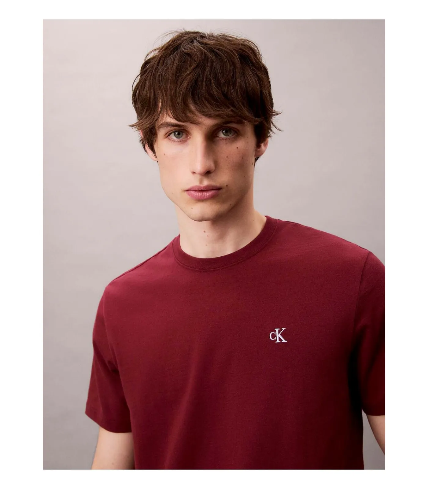 Ss Easy Monogram Tee Heren T-Shirts & Polo's