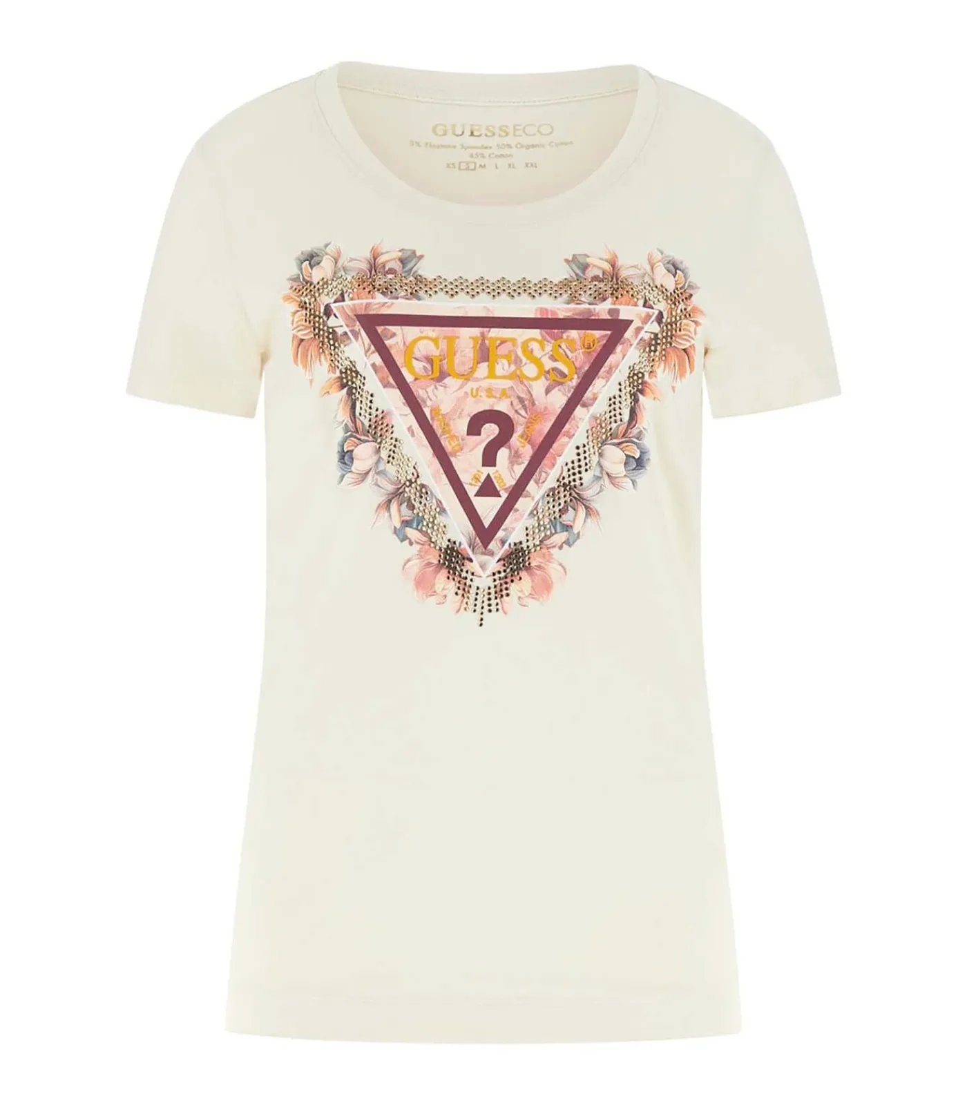 Sale Ss Triangle Flowers Tee DAMES T-Shirts & Tops