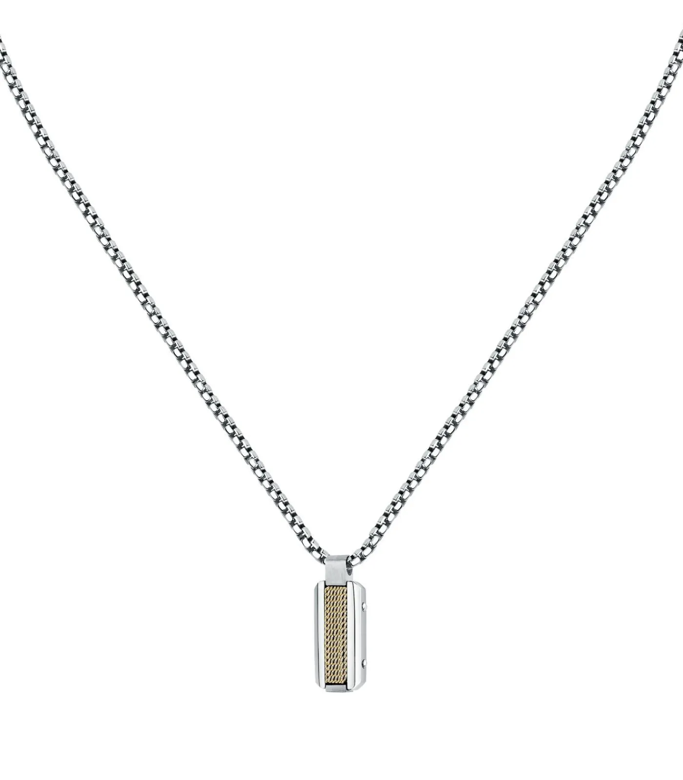 Heren Sector No Limits Stalen halsketting, BASIC emaille