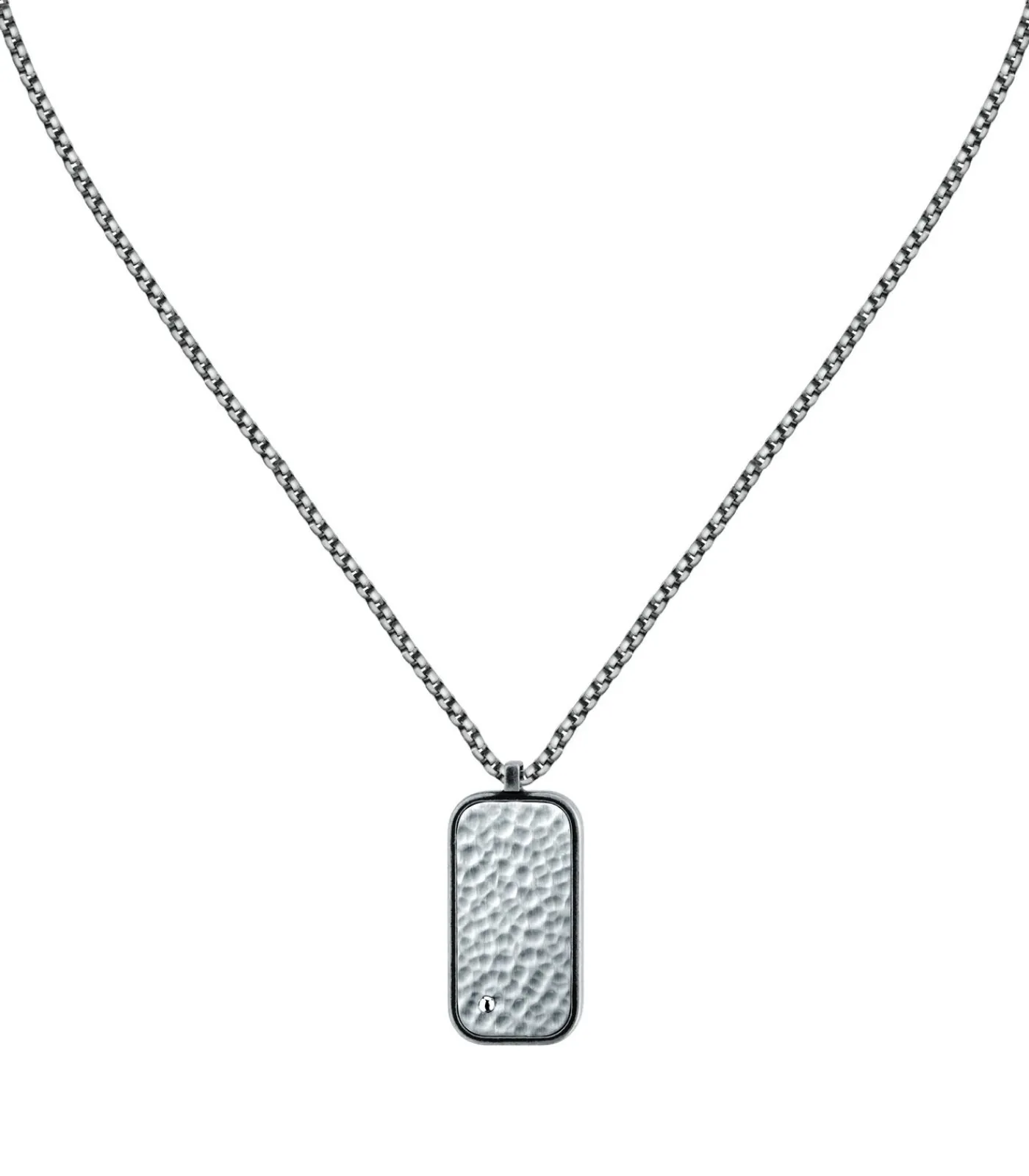 Heren Sector No Limits Stalen halsketting, geëmailleerde ENERGIE