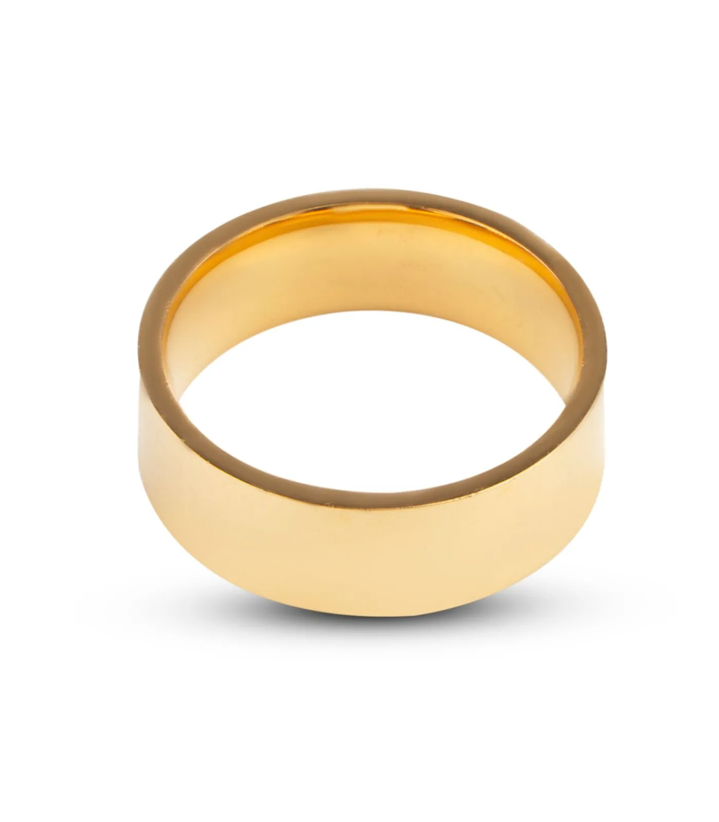 Discount Stalen Ring - Hoogglans Zilver Kleurig - 8mm Heren Ringen