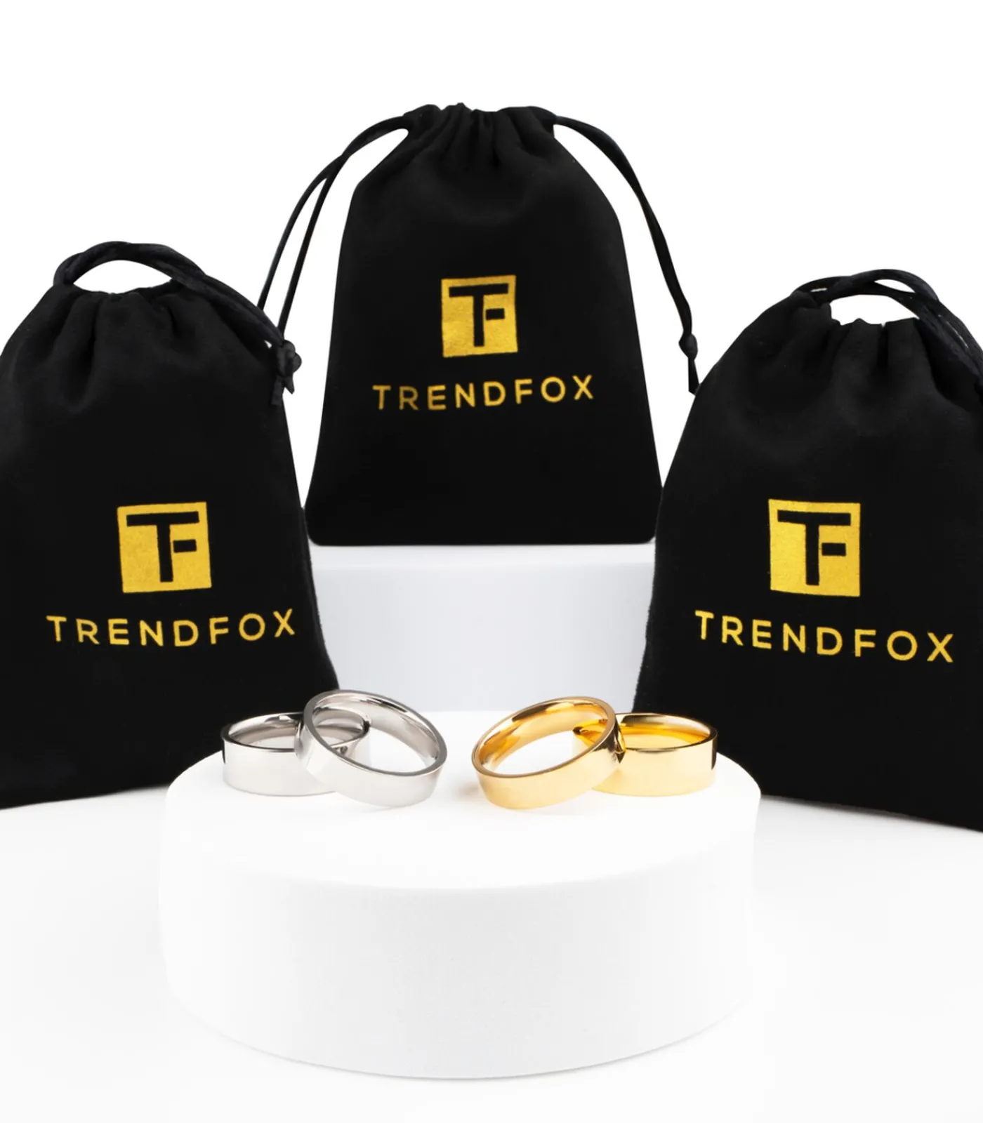 Discount Stalen Ring - Hoogglans Zilver Kleurig - 8mm Heren Ringen