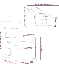 Sale Sta-op-stoel verstelbaar stof taupe Zetels
