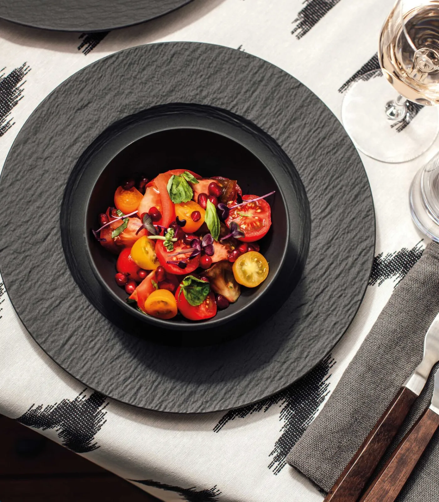 Starter Set 6tlg. EC Manufacture Rock Tafelgerei