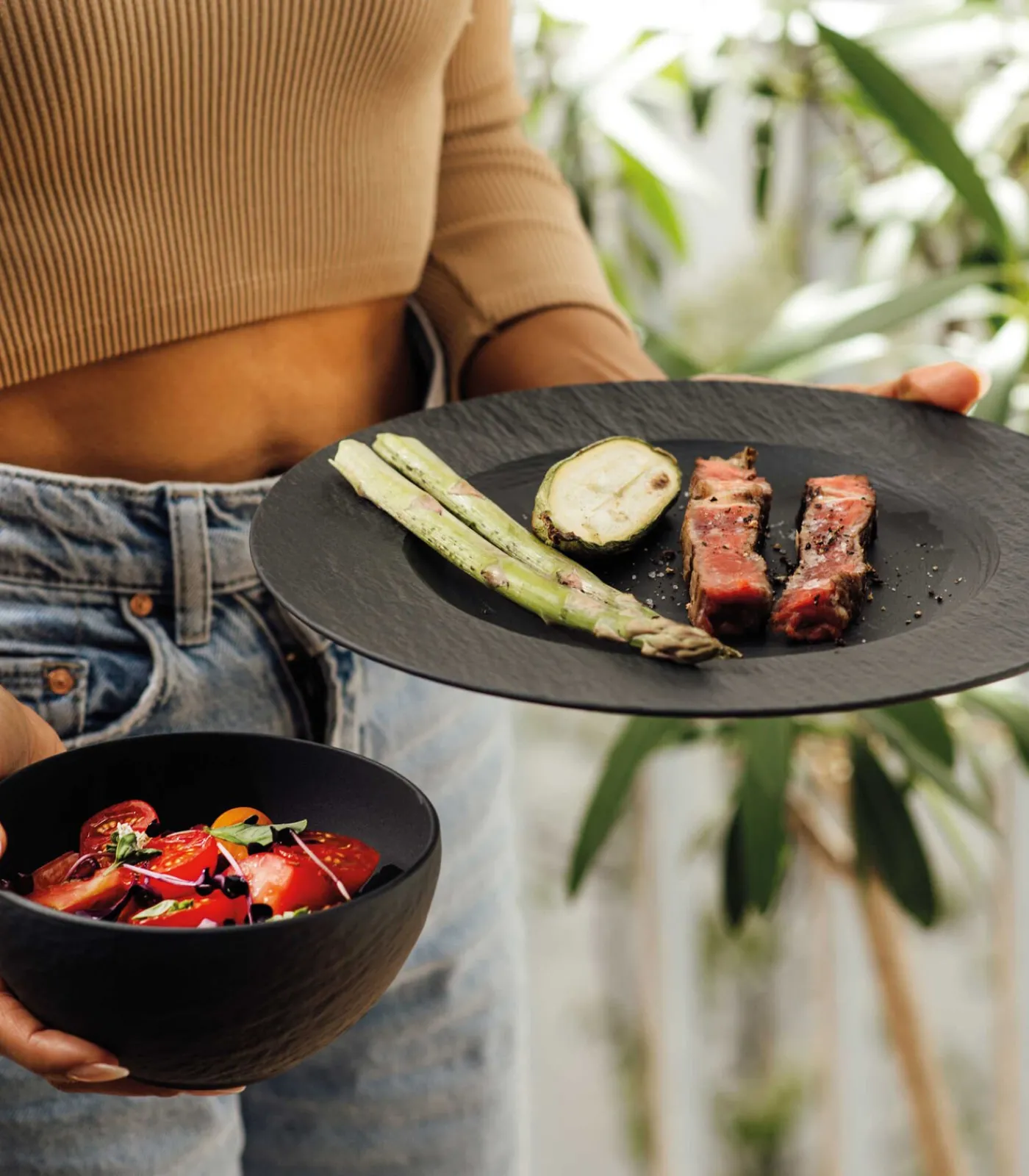 Starter Set 6tlg. EC Manufacture Rock Tafelgerei