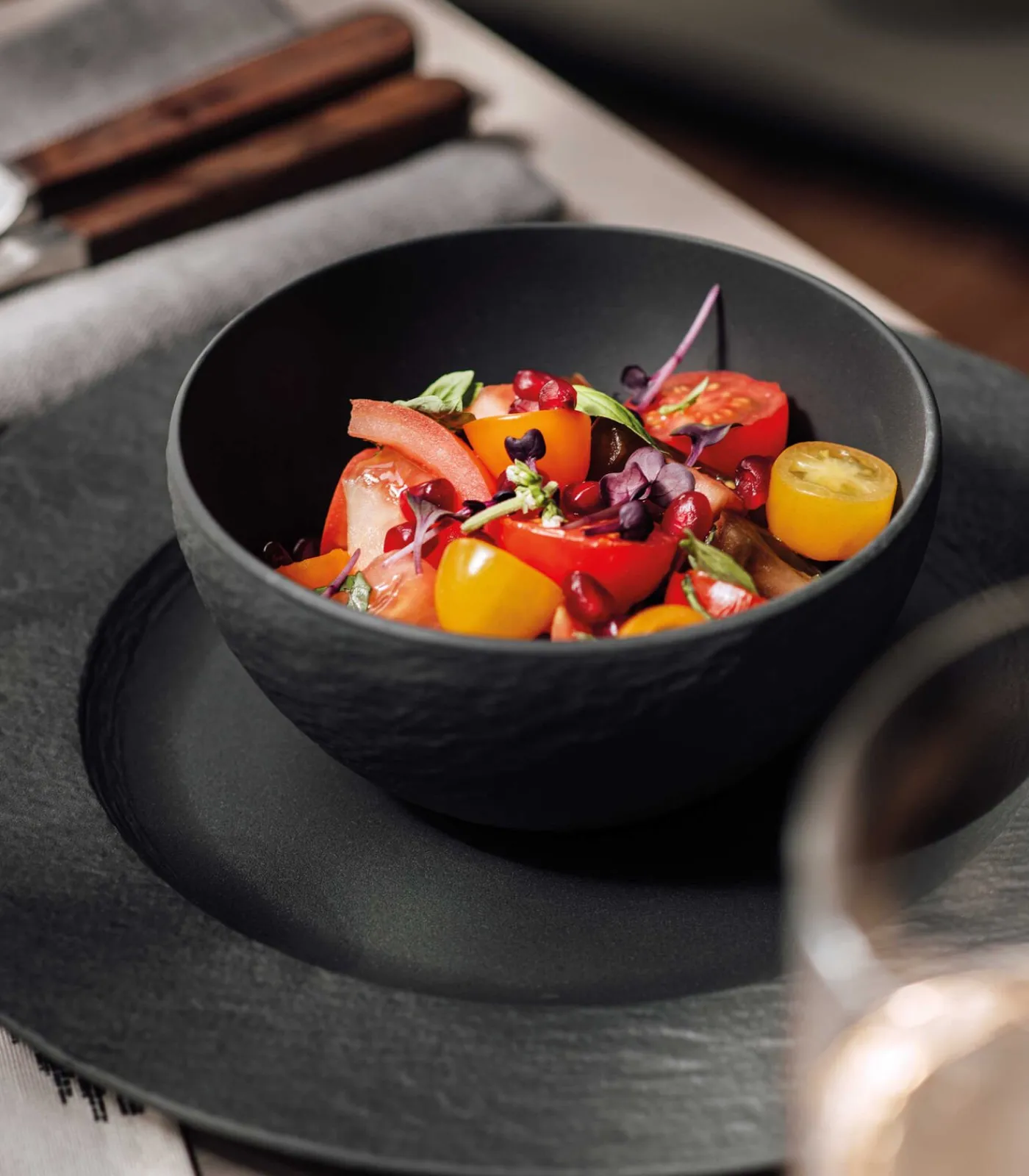 Starter Set 6tlg. EC Manufacture Rock Tafelgerei