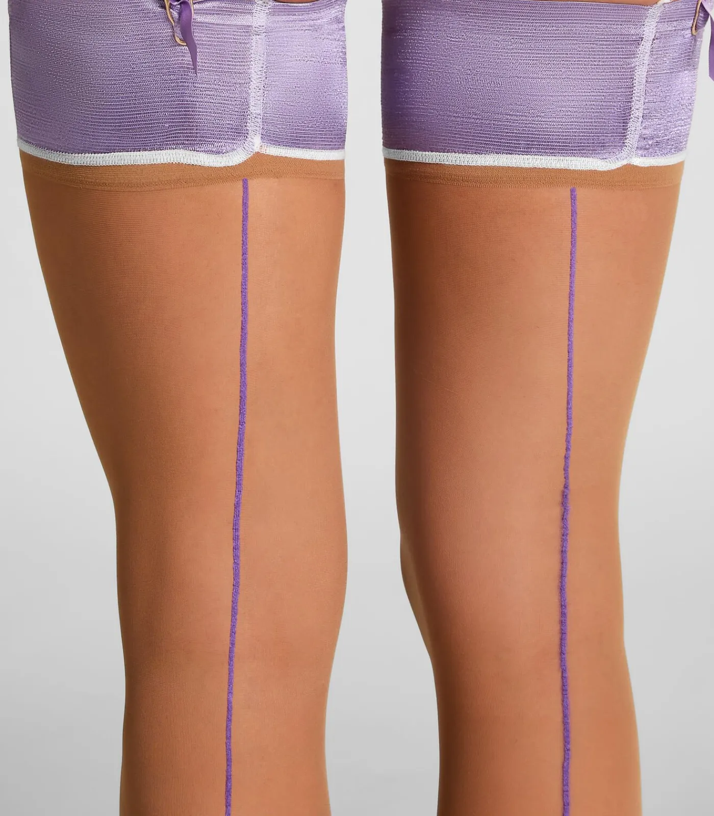 DAMES Hunkemöller Stay Up Private Backseam 15 Denier