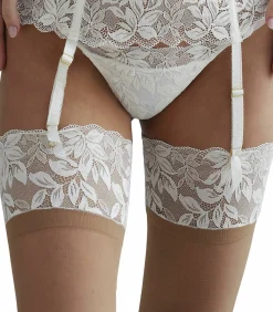 DAMES SELMARK Stay-up kousen Filipa Mariage