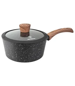 Hot Steelpan Marble Wood - ø 20 cm / 2.1 liter Potten & Pannen