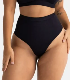 DAMES Dorina Sterk Corrigerende hoge string - Absolute Sculpt - High Control - Buik corrigerende shapewear string - Schijnt niet door