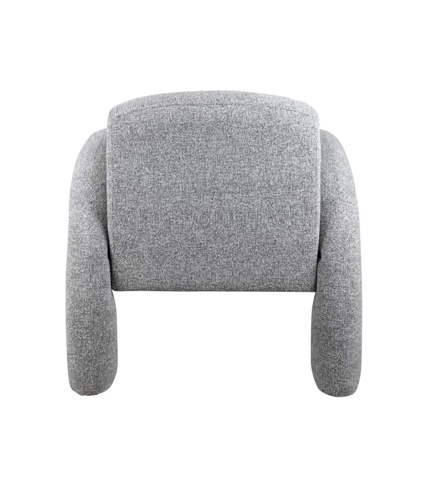 Leitmotiv Stoel Brazo Melange - Grijs - 88x74x74cm