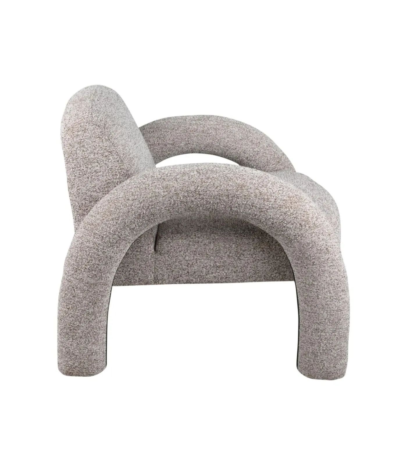 Leitmotiv Stoel Brazo Melange - Groen - 88x74x74cm