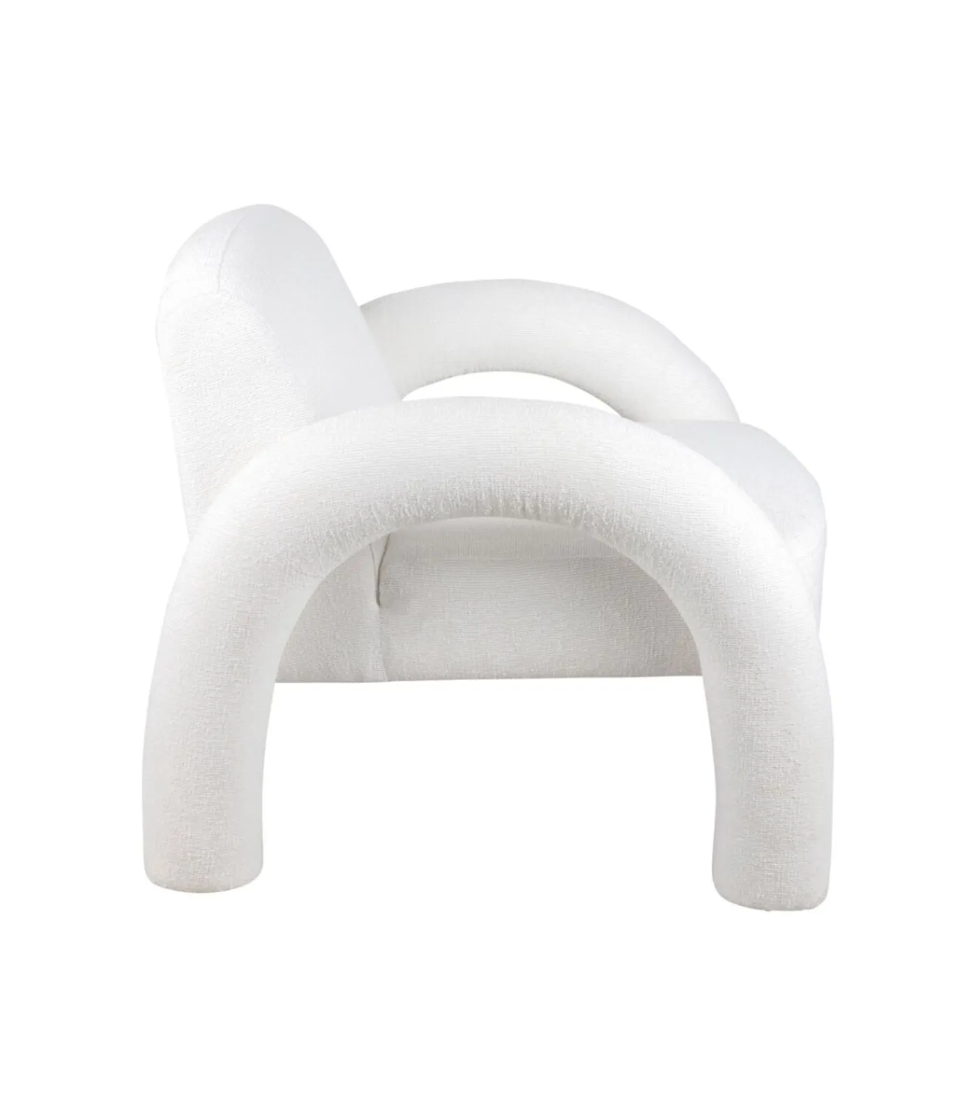 Online Stoel Brazo Melange - Wit - 88x74x74cm Stoelen