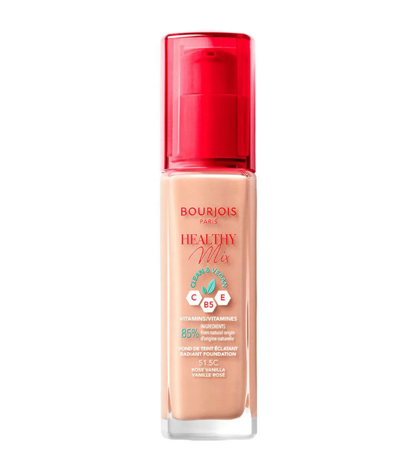 Bourjois Stralende Foundation Healthy Mix - 515 Rose Vanilla