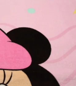 Disney Strandlaken met print, 100% katoen, HOME MINNIE HELLO