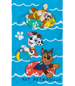 PAT PATROUILLE Strandlaken met print, 100% katoen, PAW PATROL WATER