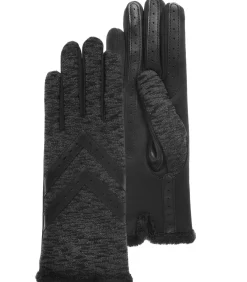 Best Stretch dameshandschoenen Bedrukt grijs/zwart DAMES Handschoenen