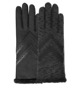 Best Stretch dameshandschoenen Bedrukt grijs/zwart DAMES Handschoenen