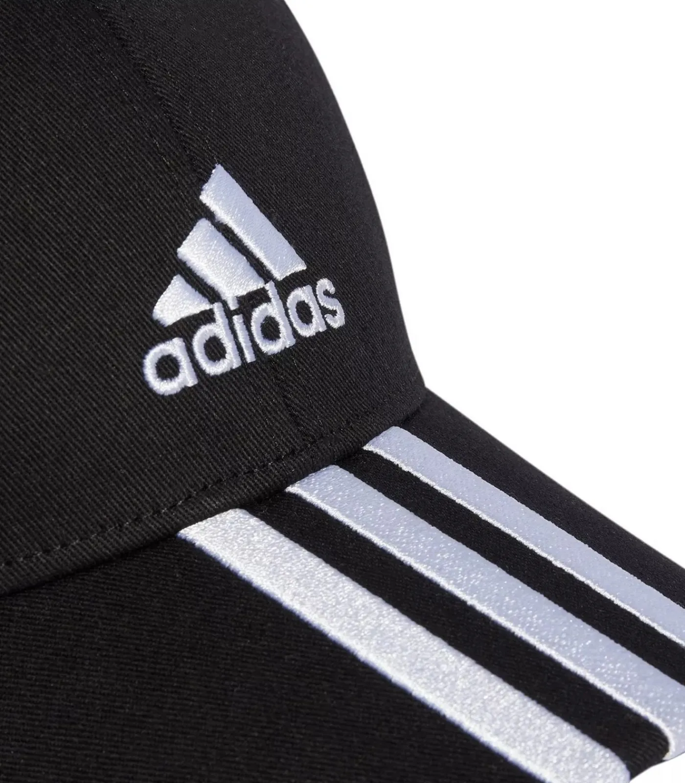 Outlet STRIPE - Baseball Pet - Zwart DAMES Hoeden & Petten