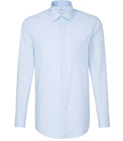 STRIPED - Shirt - Blauw Heren Hemden