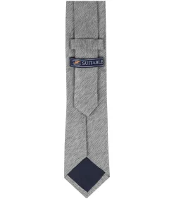 Heren Suitable Stropdas Zijde Grijs K82-1