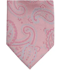 Best Stropdas Zijde Paisley Roze Heren Kostuums & Blazers