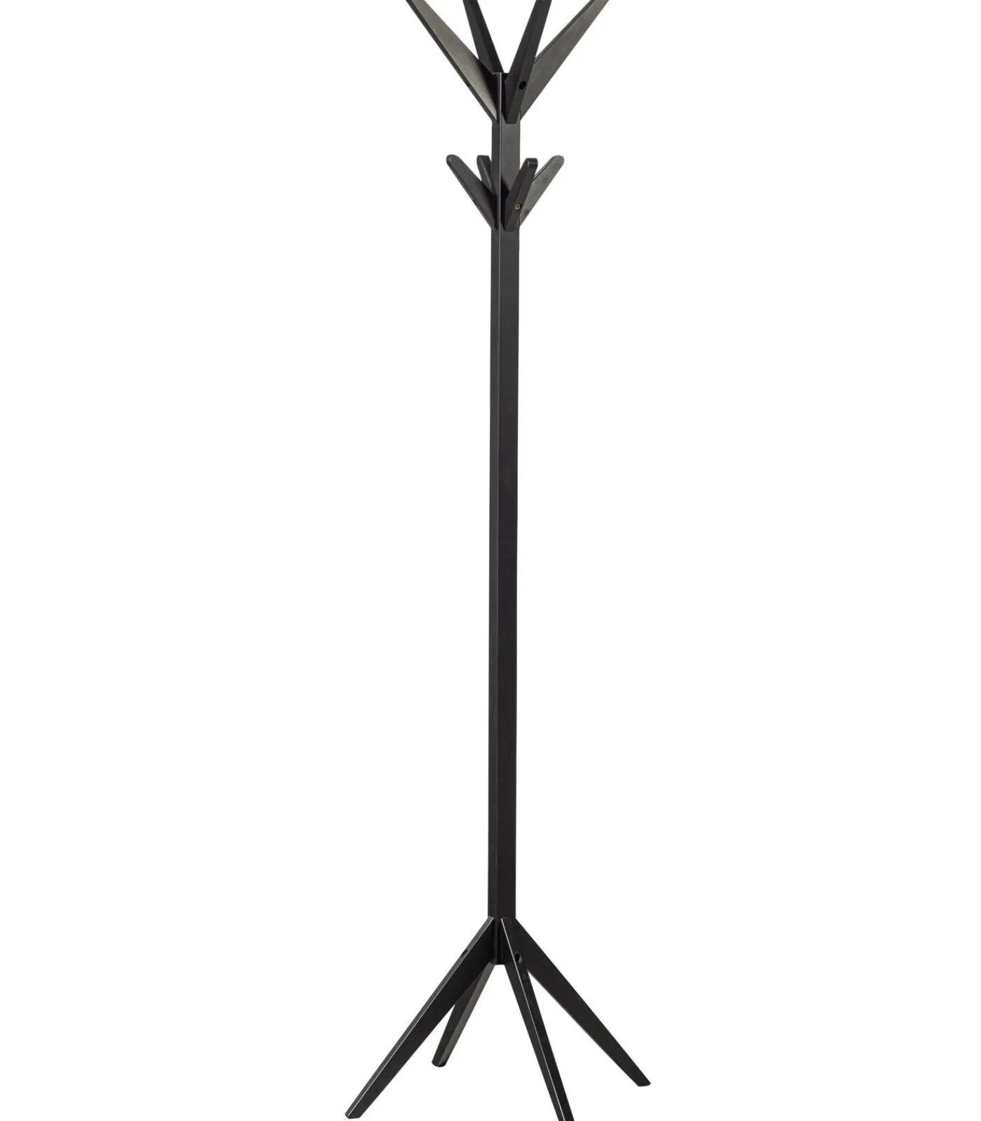 WOOOD Studio Staande Kapstok - Berken - Zwart - 178x45x45