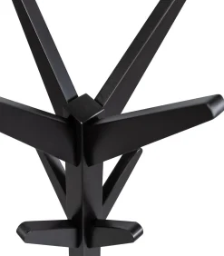 WOOOD Studio Staande Kapstok - Berken - Zwart - 178x45x45