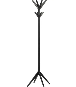 WOOOD Studio Staande Kapstok - Berken - Zwart - 178x45x45