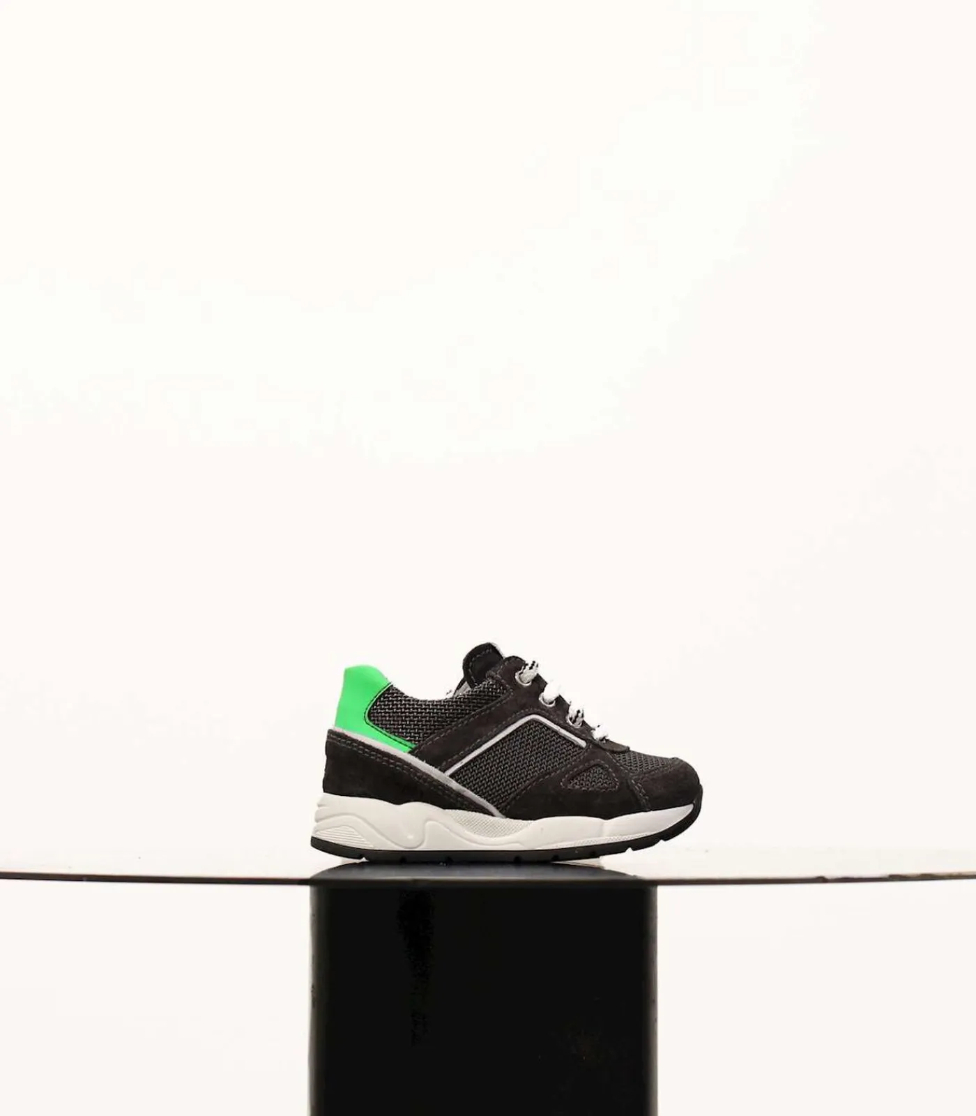 Kinderen Nero Giardini Suede Grey 2222 T.Wave Cemento 122 Cile Bianco T.F