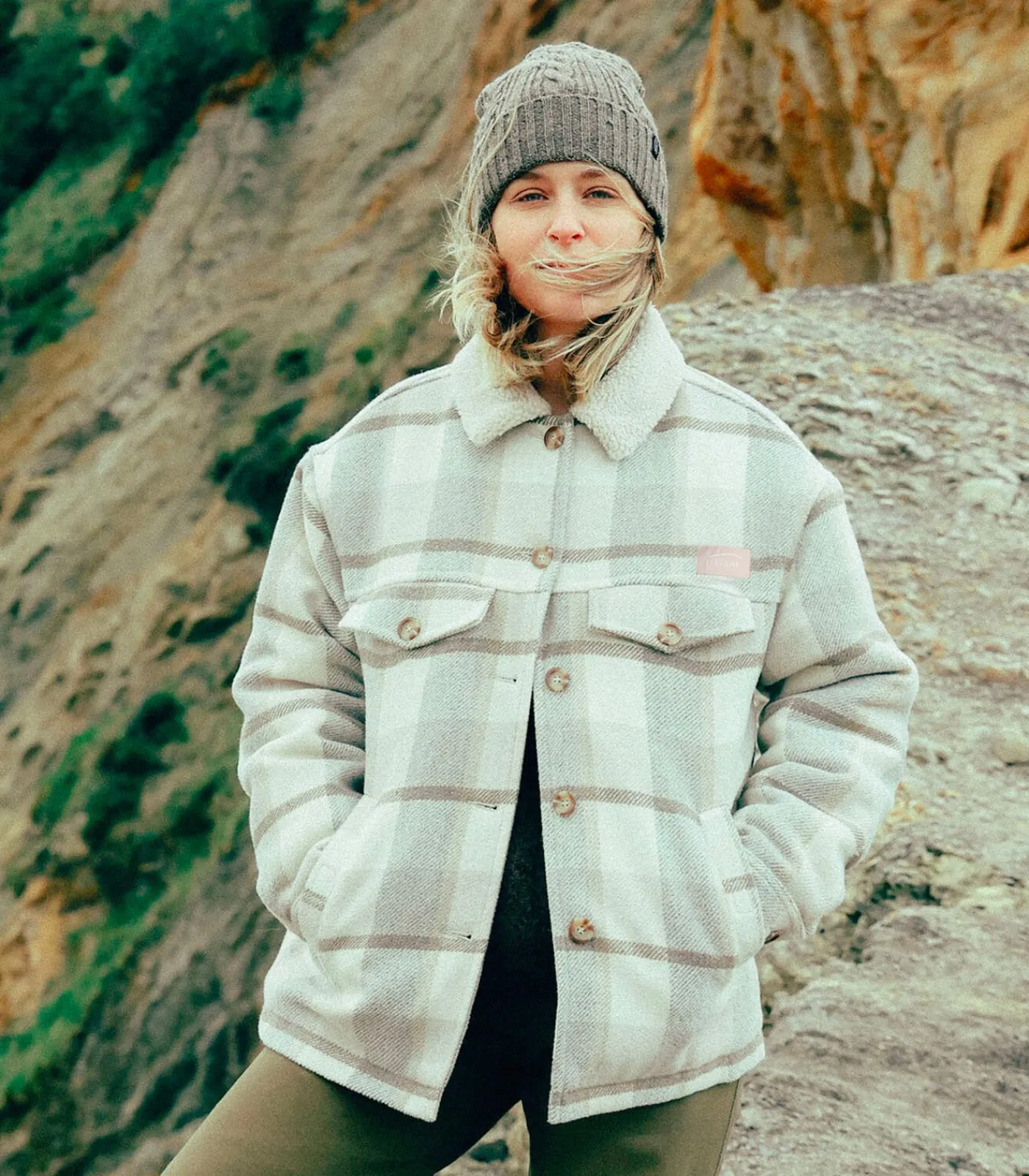 DAMES Oxbow Surchemise doublée Sherpa LOGGER