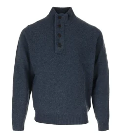 Hot Sweater Essential Patch Half Zip Knited Jumper Heren Truien & Cardigans