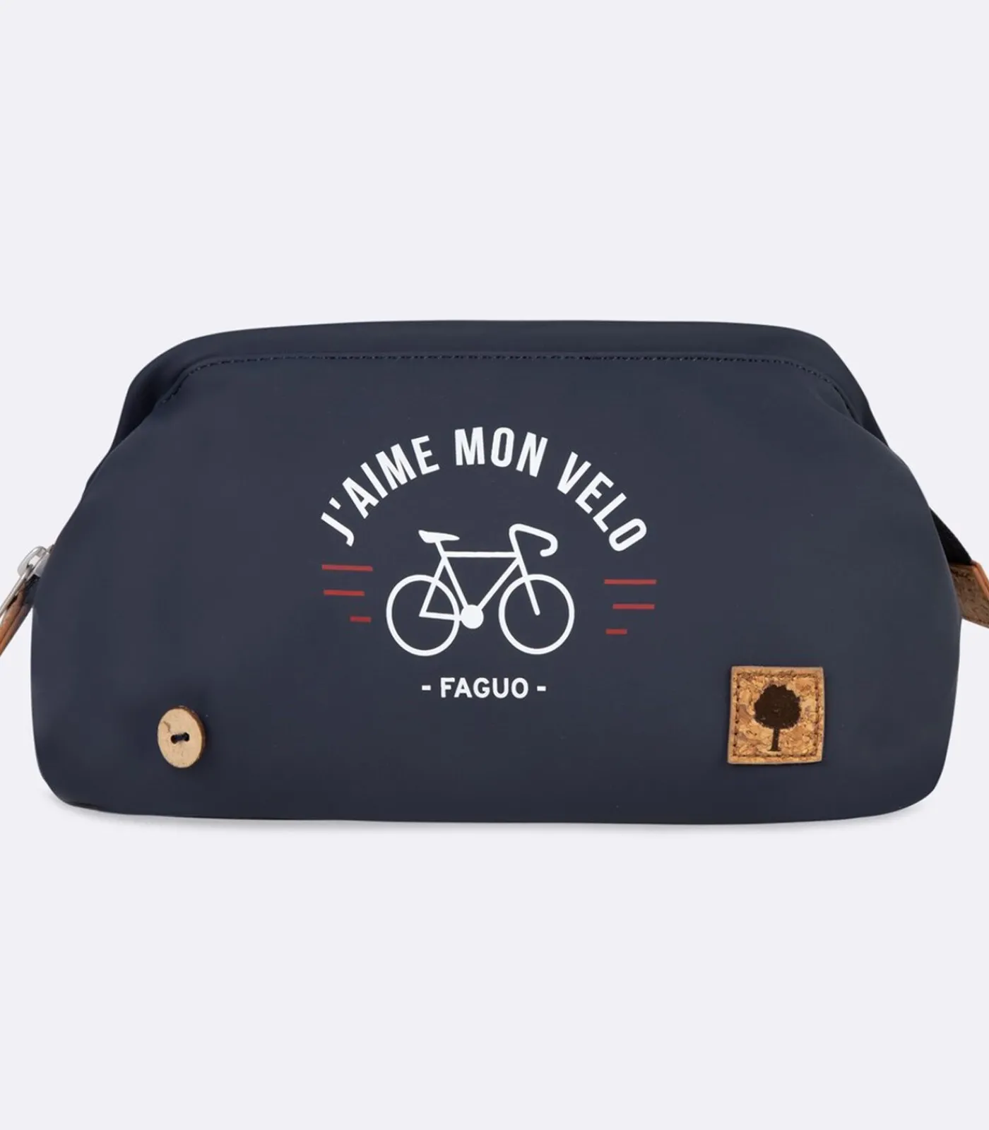 Faguo Synthetische geweven toilettas WASHBAG