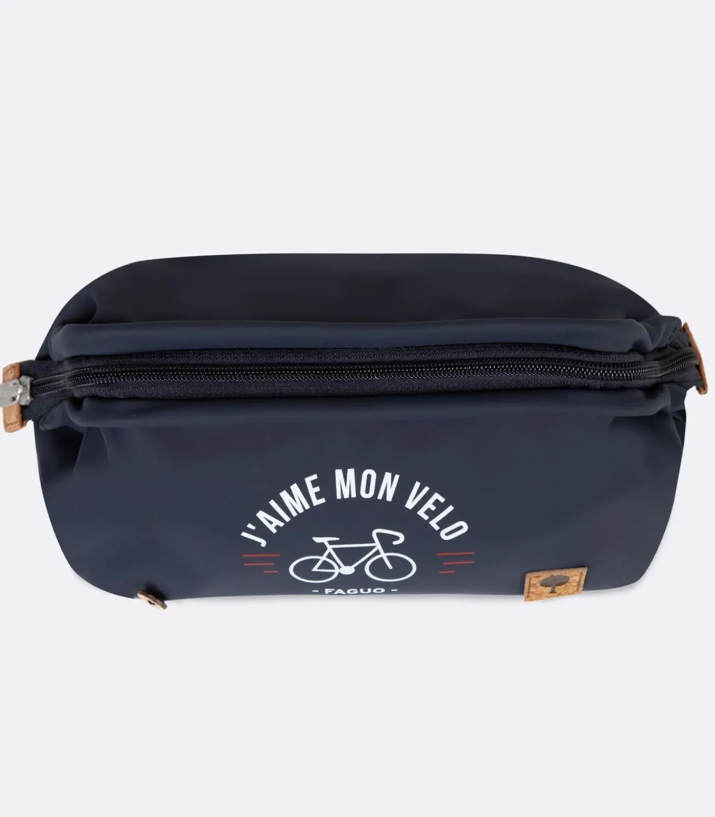 Faguo Synthetische geweven toilettas WASHBAG