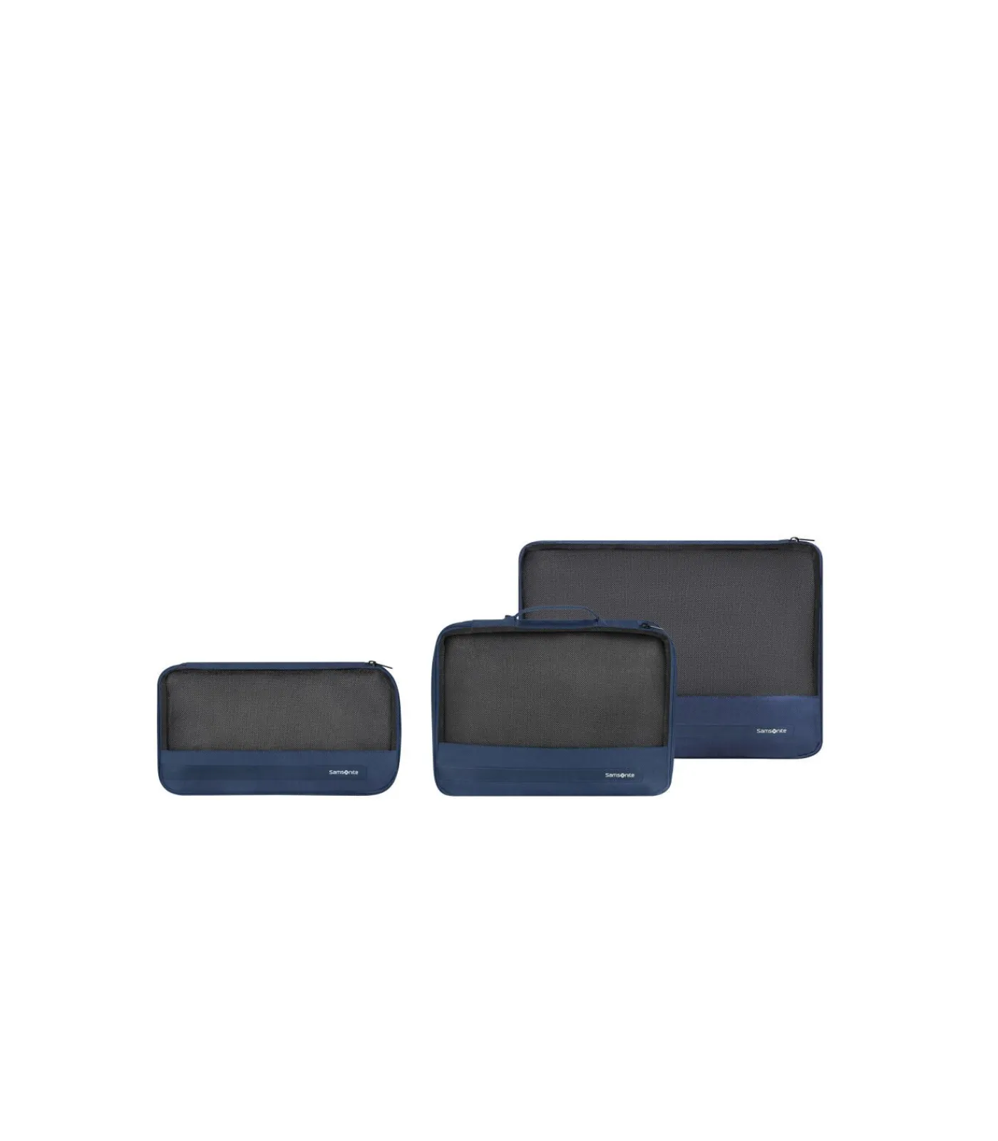 Samsonite TA Revolution set of 3 packing cubes 25 x 6,5 x 33 cm MIDNIGHT BLUE