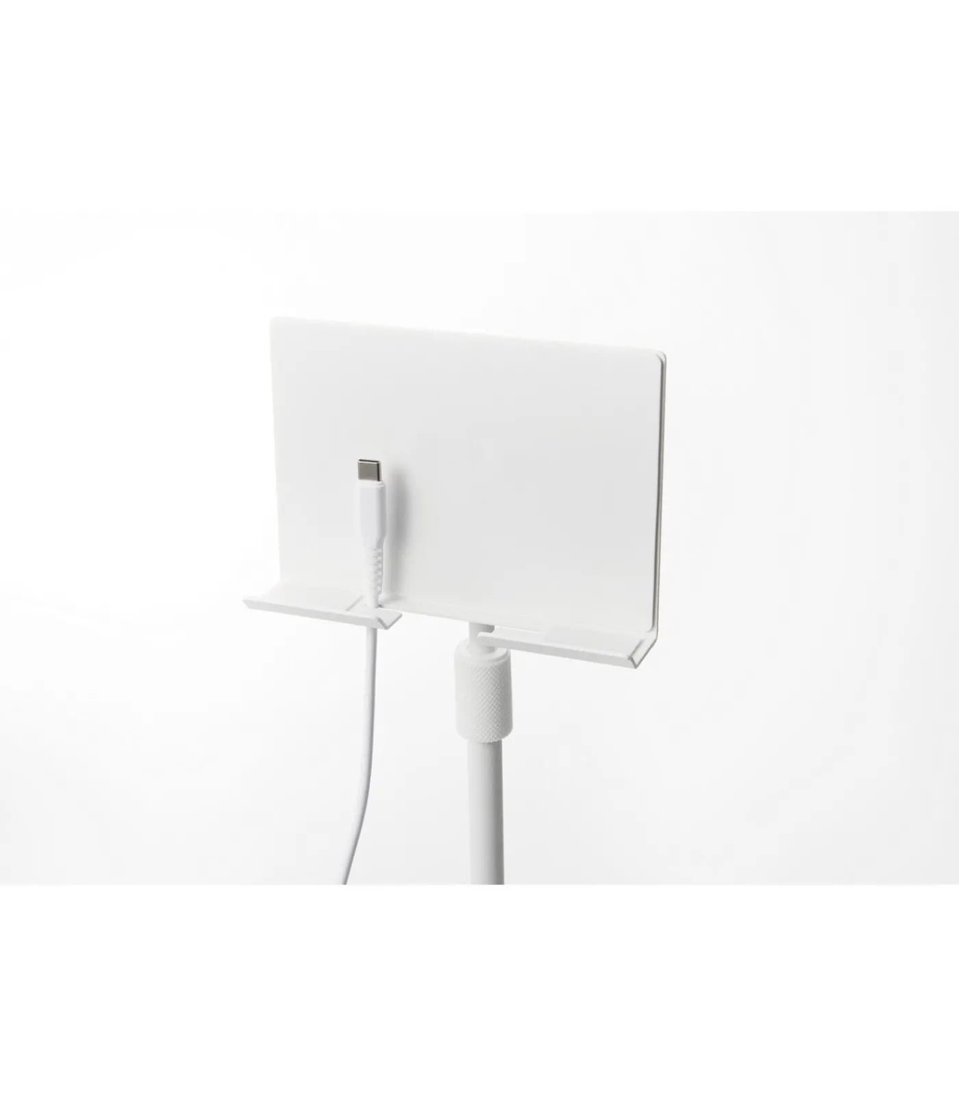 Sale Tablet Standaard - Hoogte Verstelbaar - Smart - Wit Organiseren