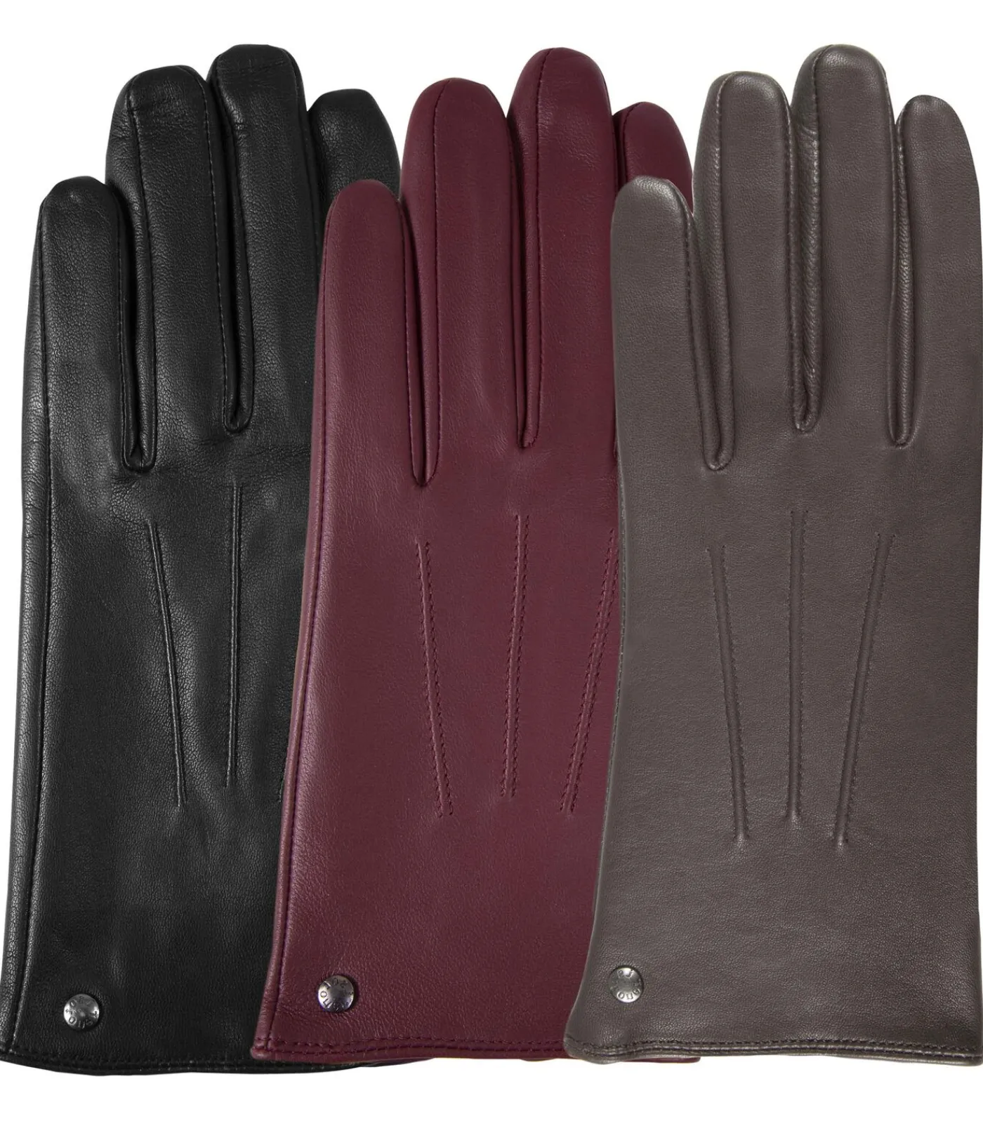 Hot Tactiele dameshandschoenen 3 eetstokjes Bruin DAMES Handschoenen