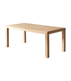 Hot Tafel in massief eikenhout met knoesten 6-8 pers. Eden Tafels